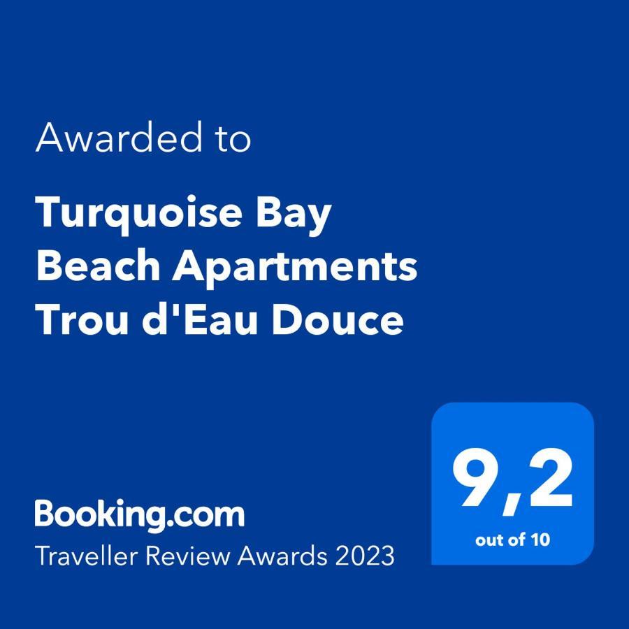Turquoise Bay Beach Apartments Trou D'Eau Douce Esterno foto